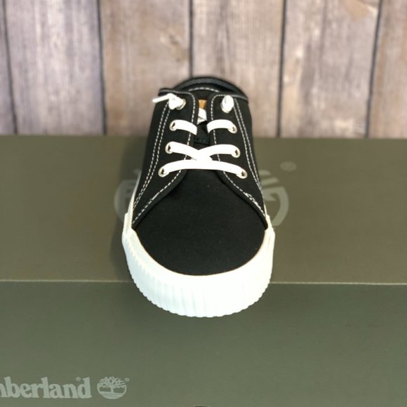 Timberland Women's Black Canvas Mule / Clog - Picture 6 of 7